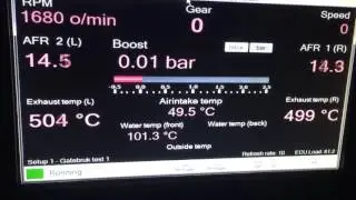Drage Engine Analyzer - calibraton of AFR