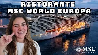 MSC WORLD EUROPA | Piscine e Ristorante 😍