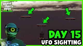 👽 15-й день наблюдения НЛО в GTA Online &mdash; возвращение в локации 6, 10 и 12