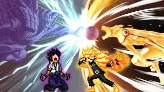 Sasuke Eternal OP(New) VS Naruto V3 OP in Jump Force Mugen