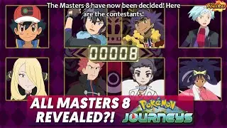 ALL Masters 8 Trainers REVEALED & LEAKED?! PWC Master Class Masters 8 EXPLAINED - Pok&eacute;mon Journeys