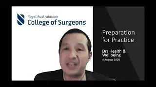 Preparation for Practice - Doctor health and wellbeing
