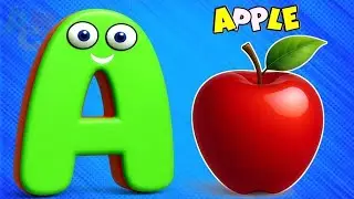 ABC Phonics Song - Toddler Learning Video Songs , A for Apple , Nursery Rhymes , Alphabet song