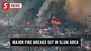 South Korea slum fire devastates Seoul residents, destroys homes