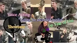 Acting for recorded media - Voice samples