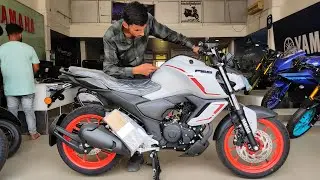 Yamaha FZ-S V5 Pure White Colour With ABS Duel Disc 150cc Me Aa Gyi Hai Full Detailed Review ⁉️