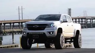 2015 Chevy Colorado Lifted 7.5 Inches on Fuel Forged Wheels