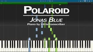 Jonas Blue, Liam Payne, Lennon Stella - Polaroid (Piano Cover)  Tutorial by LittleTranscriber