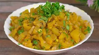 Lauki Ki Sabji | Lauki Recipe | Round Bottle Gourd Recipe