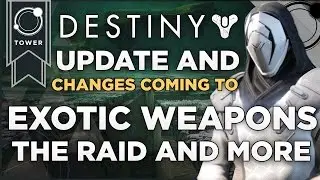 Destiny: Patch 1.1 Notes, Changes To Exotic Weapons, The Vault Of Glass Raid And Vendors
