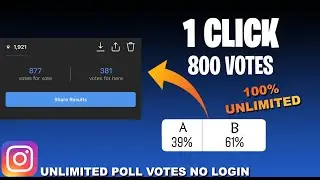 Votes for Dp Battle on Instagram | How to increase poll votes on Instagram | hack votes on Instagram