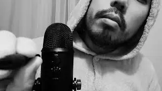 ONE MINUTE ASMR AIR TRACING & FAST MOUTH SOUNDS