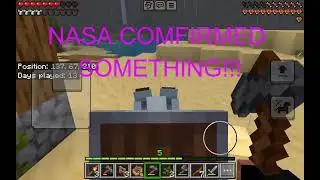They COMEFIRMED IT #education #minecraft #funny #nasa