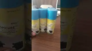 All Type wound healing Spray #Topicure# spray #dairyfarm #woundcare #woundtreatment #woundhealing