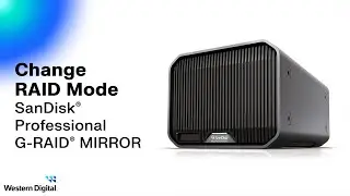 Change RAID Mode: G-DRIVE G-RAID MIRROR