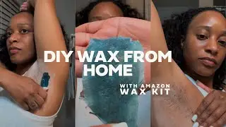 At-Home Brazilian Wax 😳 Using the Lansley Wax Kit from Amazon