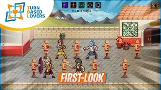 Gods of Sand | Turn-Based Gladiator Manager | Gameplay First Look