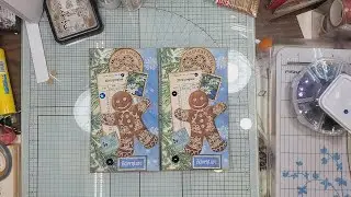 Let's Make a Large Gingerbread Journal Card