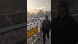 Winter morning at India gate #delhi #indiagate #shorts #shortvideo #viralvideo