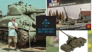 Team Yankee - Warsaw Pact Dana 152mm Artillery unbox, build and Unit Overview.