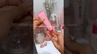 ASMR Pink Evening Skin & Hair Care Routine 🎀🦢🕯️🪷🛁