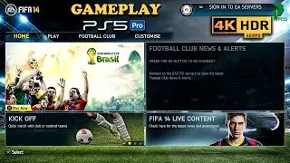 FIFA 14 in 2026?! 🔥 PS5 Pro 4K HDR Gameplay Review #fifa #ps5 #4k #gameplay #viral #football #fifa14