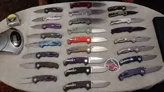 Stiletto's Entire Demko Knives Big Pivot Shark-Lock Folder Collection & Un-Boxing & Discussion Video