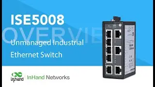 Product Overview - ISE5008D-P 8-Port Unmanaged Industrial Ethernet Gigabit Switch