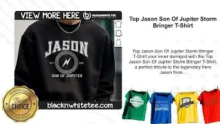Top Jason Son Of Jupiter Storm Bringer T-Shirt