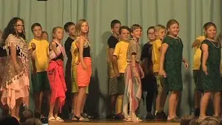 Kravaře ► &Scaron;koln&iacute; akademie k v&yacute;roč&iacute; &scaron;koly  │ #Hlucinsko.TV