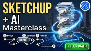 I Automated SketchUp with AI (Full Masterclass: CAD to 3D, Parametric Modeling & Extensions)