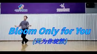 Bloom Only for You 只为你绽放 Linedance demo Intermediate @ARDONG linedance #아라동 #ARADONG #아산시체육회