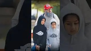 Muslim Kids HELP Racist Man! *EMOTIONAL* #shorts