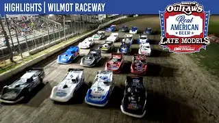 World of Outlaws Real American Beer Late Models | Wilmot Raceway | July 28, 2025 | HIGHLIGHTS