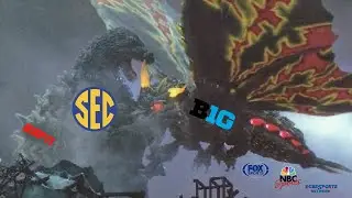 SEC против Big 10 (количество зрителей в 2025 году)