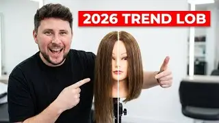 Самая популярная стрижка 2026 года — лоб | Упрощенная техника