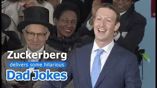 Zuckerberg Drops Funny Dad Jokes on Harvard Grads &ndash; Funny AI Voice Dub 😂