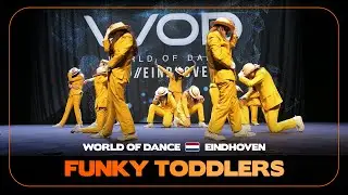 FUNKY TODDLRS | 2-е место в командном зачете среди юниоров | World of Dance Eindhoven 2025 #WODEIN25