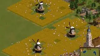 cossacks back of war  [-RA-]Krasavchik  vs [L-R-]vadik123  pro game العاب استراتيجيه