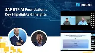 SAP BTP AI Foundation : Key Highlights and Insights