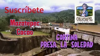 Una vista de la cortina (Presa la soledad)
