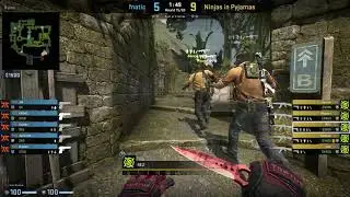CS:GO POV Demo NiP REZ (25/15) vs Fnatic (de_ancient)