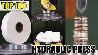 Top 100 Most Satisfying Hydraulic Press Crushes | Ultimate Crushing Moments Compilation #asmr