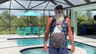 Amazing Pool Cage Transformation in Port Charlotte, FL