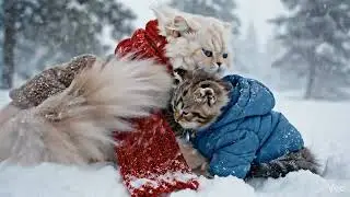 The Cutest Fluffy Cat You’ll See Today 🐾💖