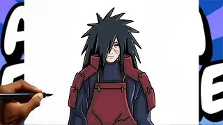 How To Draw Madara madara in 4th Ninja War Naruto Shippuden Step by step