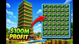 Most Efficient Cactus Farm in Minecraft!