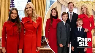 Ivanka Trump shares new family photos in the White House with Jared Kushner, kids and more