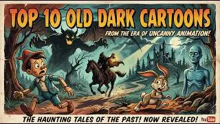 Top 10 Old Dark Cartoon Movies That Will Haunt You | Disturbing Animated Films From the Past