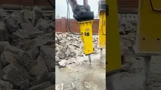 Młot hydrauliczny DHB 45S do midi koparek o masie 6-9 ton